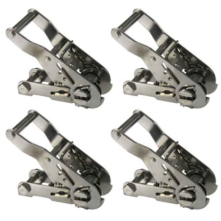Wide Handle Stainless Steel Type 304 Ratchet for 1" Webbing