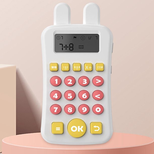 Calcudora Suma Resta Multlicación División Matemáticas Ayuda para el aprendizaje perfke Calculadora educativa