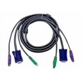 thumbnail image 1 of ATEN 2L-1003P/C - Câble Clavier / Vidéo / Souris (KVM) - PS/2, HD-15 (VGA) à PS/2, HD-15 (VGA) - 10 Pieds - pour MasterView CS-124A, CS-172; MasterView Lite CS142; MasterView Plus CS138A, 1 of 8