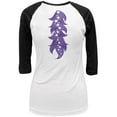 thumbnail image 2 of Halloween Magical Pony Costume White Juniors 3/4 Sleeve Raglan T Shirt White-Black MD, 2 of 2