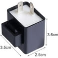 2Pin Flasher Relay 12V Motorcycle Indicators LED Light Flasher for