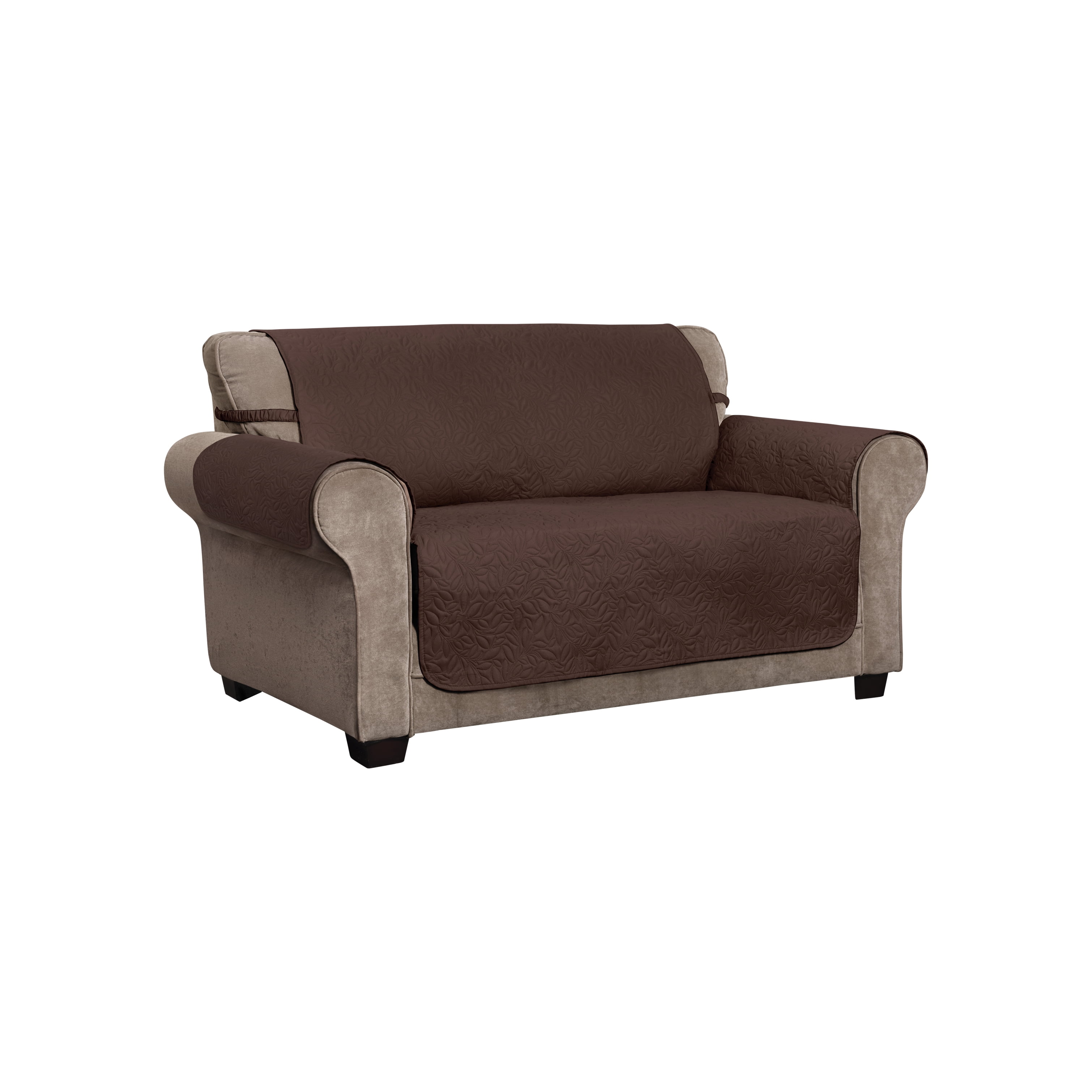 Ripple Plush Secure Fit Sofa Furniture Cover Slipcover Natural Foam Noodels NEW 