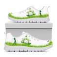 thumbnail image 6 of Golf Sports Breathable Summer Mesh Shoes White Hobby Shoes Lawn/Golf Course Design Stylish Sneakers Flat Shoes, 6 of 9