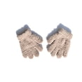thumbnail image 1 of Jumpingount 1 par de guantes para niños a prueba de congelación, cubierta de dedo pequeña gruesa y delicada, accesorio de ropa, cubiertas de mano, gris guantes y mitones Caqui Jumpingount AP009005-04, 1 of 6