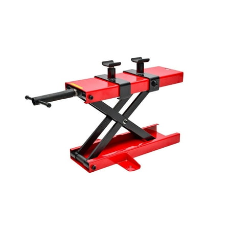 Motorcycle Scissor Jack Buy-Hive Motorcycle Scissor Jack Lift ATV Bike Scooter Hoist Stand 1100lb Garage Workshop Tool ()