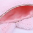 thumbnail image 4 of Bolso de mano para mujer, Bolso cosmético de felpa de gran capacidad, a la moda para viajes de oficina, 4 of 7