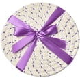 thumbnail image 5 of Potholders Set Trivets Set 100% Pure Cotton (Set of 3) Stylish Coasters, Hot Pads, Hot Mats by Diameter 7 Inches (Gray), 5 of 5