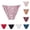 Yellow, variant on String Underwear for Women Low Rise Bikini Panties Breathable Stretch Briefs Size S