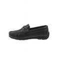 thumbnail image 3 of Josmo Toddler Boys Casual Slip-On Loafers with Metal Accent - Black BK, 6, 3 of 8