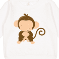 thumbnail image 3 of Inktastic Happy Monkey Toddler Sweatshirt, 3 of 4