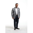 thumbnail image 1 of Elie Balleh Navy Navy & White Plaid Men's Blazers Sports Coat Jacket, 1 of 1