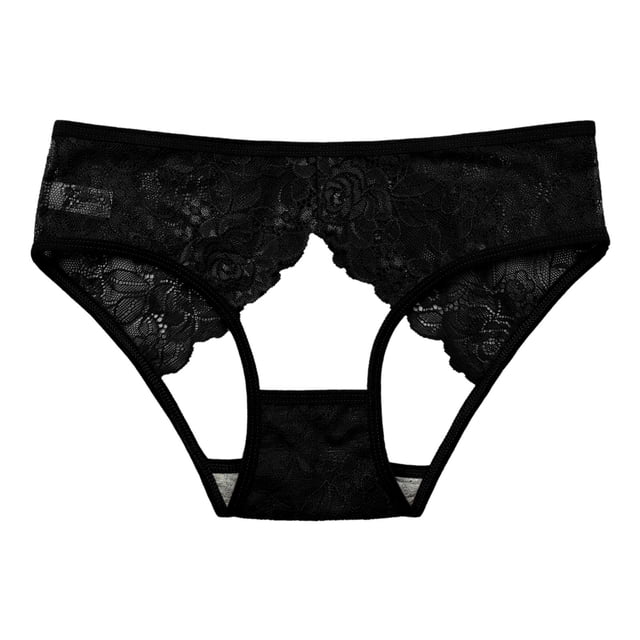 B91xZ String sous-Vêtements pour Femmes Beyondsoft Taille Basse, Taille Unique Noir