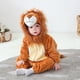thumbnail image 2 of Umorden Infant Toddler Rabbit Dog Lion Tiger Dinosaur Costumes Baby Boys Girls Kigurumi Cartoon Animal Romper Halloween Purim zhangyuxiang LED, 2 of 2