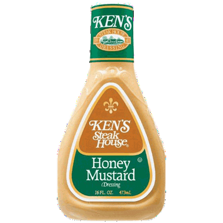 (3 Pack) Ken's Steakhouse Dressing, Honey Mustard, 16 Fl