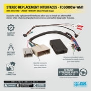 Scosche Wiring Harness w/ Steering Controls Compatible w/ 2005-16 Ford/Lincoln/Mercury FD5000SW-WM1