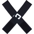 thumbnail image 4 of Black Nylon Captain Armband for Wearing Adjustable Design Fits Various Team Sports Including, 4 of 9