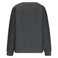 thumbnail image 7 of Ashirexll Oversized Sweatshirt for Women, Fall Sweatshirts for Women, Ladies Fall Fashion Solid Color V-neck Long Sleeve Casual Sweatshirts, 7 of 7