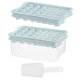 thumbnail image 4 of Ice Cube Balls Mold For Summer Home Entertainment Slow Melting Ice Food Grade Plastic 1Set, 4 of 5