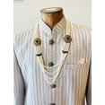 thumbnail image 3 of 4-Layered Fancy Pearl Set For Groom, 3 of 3