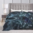 thumbnail image 3 of Dead By Daylight Dbd Bed Blanket Air Conditioner Quilt Ultra Soft Flannel Blanket All Season Fuzzy Blanket Reversible Fluffy Plush Blanket 40"X30", 3 of 7