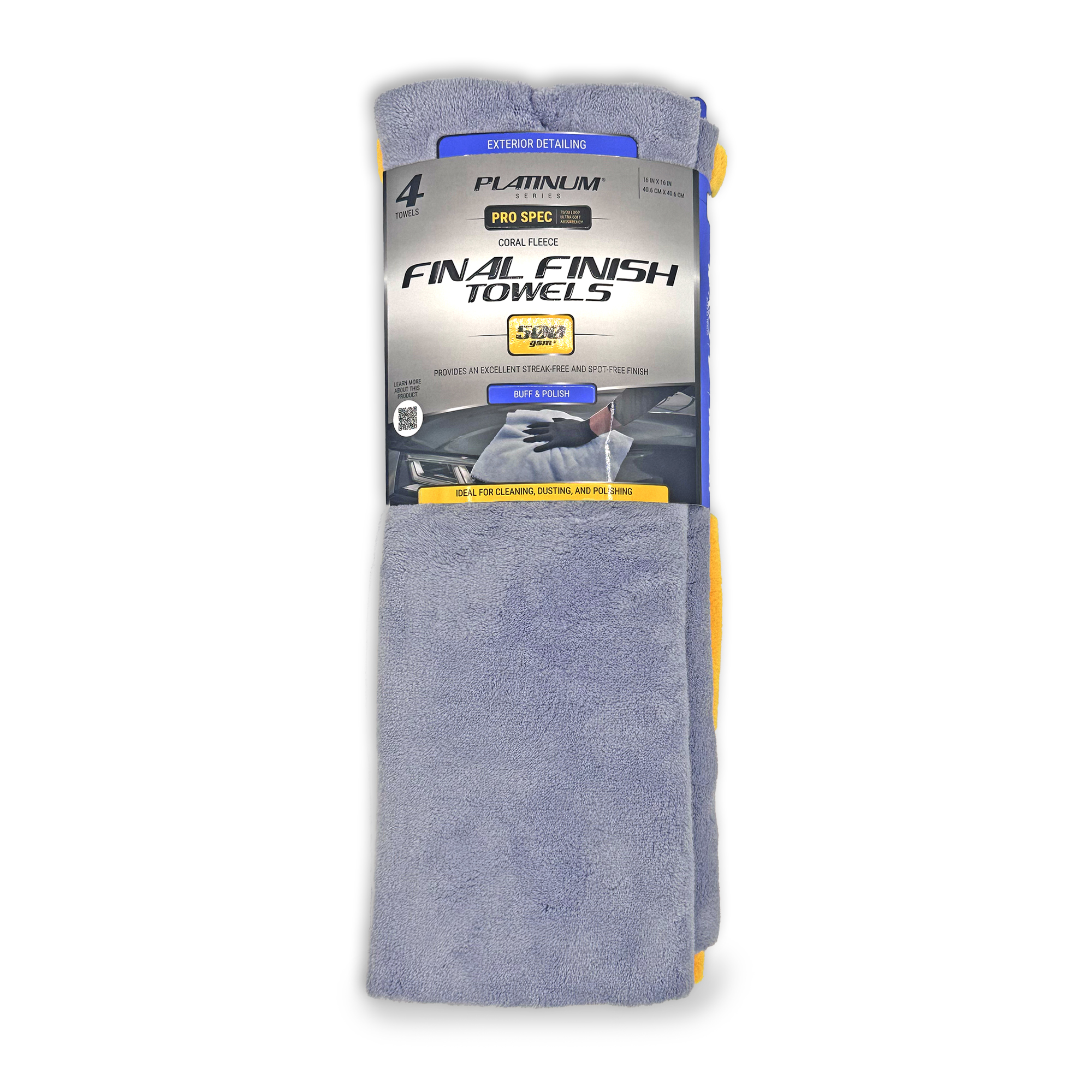 Platinum Series Pro Spec Microfiber Towels - 4 Pack photo 2