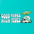thumbnail image 6 of Wild Bobby Good Vibes High Tides Streetwear Women Racerback Tank Top, 6 of 6