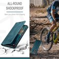 thumbnail image 6 of Wallet Case for Samsung Galaxy A23 2022,Magnetic Protect PU Leather Flip Case with Card Holders RFID Blocking Kickstand Shockproof Protection Case for Samsung Galaxy A23 4G/5G 2022 (Teal), 6 of 18