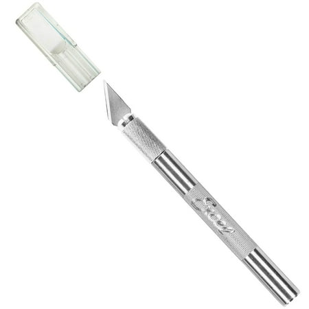 Foil Cutting Blade - K2 Hobby Knife with Safety Cap, American Made Medium Duty Craft Knife, Most versatile hobby knife, 100% Made in the USA, perfect for precision cutting,.., By Excel Blades