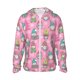 thumbnail image 1 of Fotbe pink Holiday Joy Chaqueta con Protección Solar UPF 50+ para Hombre y Mujer, Camisa con Capucha y Bolsillos-3X-Large, 1 of 7