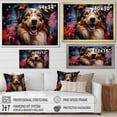 thumbnail image 4 of Designart "Portrait Of The Shetland Sheepdog" Animals Dog Floater Framed Canvas Wall Art, 4 of 5