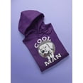 thumbnail image 3 of Cool Dog, Man! Hoodie Men -Image by Shutterstock, Male 4X-Large, 3 of 4