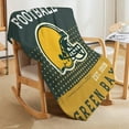 thumbnail image 6 of City Classic Football Blanket Football Decor Throw Blanket Football Fans Gifts Super Warm Soft Cozy Plush Lightweight Flannel Fleece Travel Bedding Blanket for Couch Kids Adults Women Man 60"X50", 6 of 6