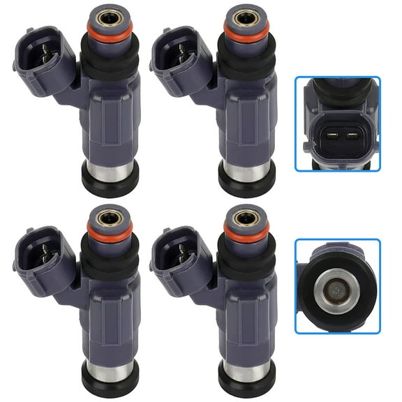 Injectors,CCIYU 4 Holes Fuel Injector set fit for 2001-2003 for Mazda Protege 2.0L, 2002-2003 for Mazda Protege5 2.0L