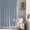 Solid Blue, variant on Bathway Boho Farmhouse Shower Curtain with Tassels, Beige Shower Curtain Set Fabric, Soft Cloth Chevron Rustic Shower Curtain with Hooks, Hotel Quality, 72x72 Inches