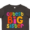 thumbnail image 4 of Inktastic Cutest Big Sister Girls Toddler T-Shirt, 4 of 5