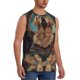 thumbnail image 2 of Fotbe Tree Meditating Golden Retriever Men's Camiseta sin Mangas Estampada para Hombres, Playera Casual para Gimnasio, Entrenamiento, Playa-XX-Large, 2 of 7