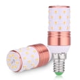 thumbnail image 1 of Billuyoard E14 8W 40-LED Bombilla de maíz 2835 SMD Lámpara AC 110-265V Blanco cálido para hotel Tienda Corredor Estudio y exposición Iluminación y accesorios Billuyoard HA026226-00, 1 of 1