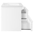 thumbnail image 4 of Modway Render 30" MDF Wood Wall-Mount Bathroom Vanity in White, 4 of 4