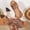 Brown, variant on Women's Casual Wedge Sandals,Open Toe Platform Heels,Comfortable Cloud-Like Cushioned Insole,Flexible Leather Upper,Slip-On Convenience,Non-Slip Rubber Outsole,Perfect for Spring Summer Wear Khaki