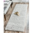 thumbnail image 2 of Unique Loom Marilyn Monroe Opulence Shag Collection Area Rug - (2' x 6' 1" Runner Silver Screen), 2 of 3