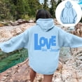thumbnail image 4 of Christian Hoodies for Women 2025 Love Like Jesus Cute Y2K Graphic Hoodie with Pockets Hooded Sweatshirt Women Pullover, 4 of 7