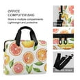 thumbnail image 4 of FORMRS 16" Laptop Bag Carrying Sleeve Case with Handle Travel Shoulder Briefcase, Candy Orange, 4 of 8