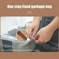 thumbnail image 3 of Foldable Trash Can for Kitchen Cabinet Door, 6L Capacity, White, 3 of 6