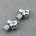 thumbnail image 1 of WHAMVOX 2 Pcs Valve de Réfrigération -31 Outil d'Entretien en Métal Argenté, 1 of 6