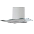 thumbnail image 1 of Campana decorativa de pared de 76 cm (30 pulgadas) IHD  CH Miami 30 en acero inoxidable y cristal plano de pared, 1 of 2