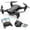 Black, variant on DEERC D20-RD D20 Mini Drone for Kids, 720P HD FPV Camera Remote Control 2 Batteries, Red