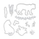 thumbnail image 5 of Hugtrwg Troqueles Corte Papel Modelo Tigre Animal Molde Sello Silicona Transparente (C), 5 of 9