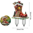 thumbnail image 3 of Dongrere Christmas Stake for Yard House Ground Stake for Flower Pot Decorative Insert for Garden, Flower Beds and Patio, 3 of 9