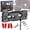BlackDarkGrey, variant on AMBULL Winch Fairlead with Tow Hook, Aluminum Hawse Fairlead with Grade 80 Forged Steel Winch Hook, 33000lb Break Strength Winch Fairlead Hook Set for Off-Road Vehicle Recovery, BlackRed