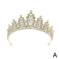 thumbnail image 6 of Crystal Tiara Crown Wedding Tiara for Women, Girls Bridal Headband Rhinestone Queen Crown Rhinestone Tiara Crowns Crystal Princess Headpieces for Wedding Prom Birthday Party, 6 of 9